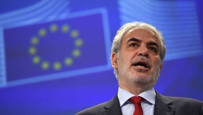 El enviado especial de la UE para el &eacute;bola, Christos Stylianides.