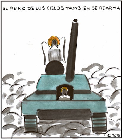 El Roto: divino rearme