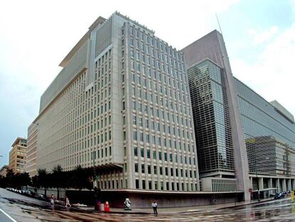 El edificio principal del Banco Mundial en Washington.