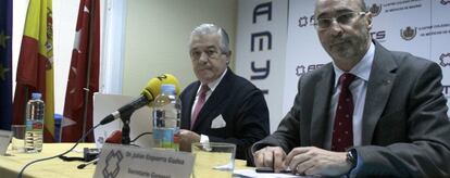Miguel García-Alarilla y Julián Ezquerra, en la rueda de prensa.
