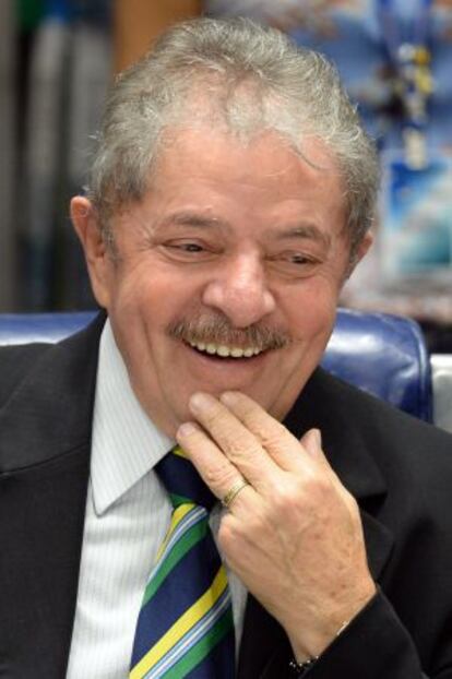 Former Brazilian president Luiz Inacio Lula da Silva.