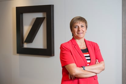 Rosa Duce, jefa de inversiones de Deutsche Bank, fotografiada en Madrid.