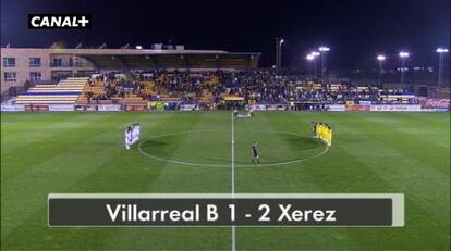 Villarreal B 1 - Xerez 2