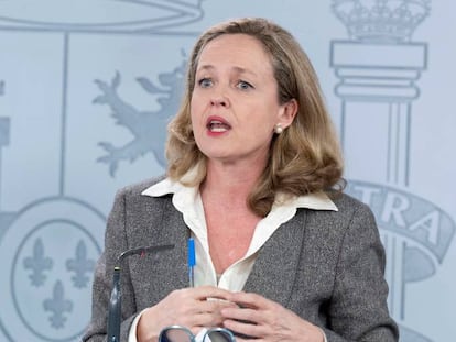 Nadia Calviño, vicepresidenta económica.
