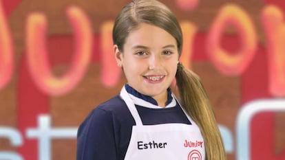 Esther, ganadora de 'MasterChef Junior'.