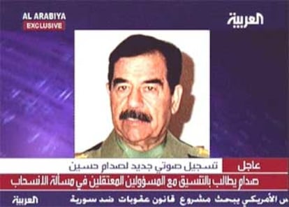 Imágen del comunicado emitido por Al Arabiya.