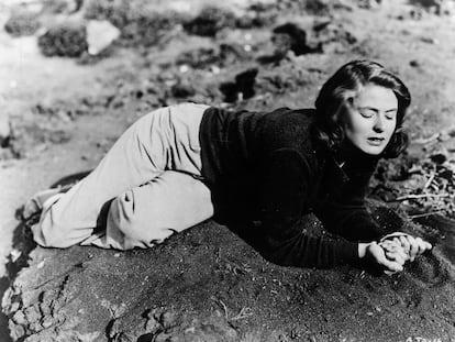 Ingrid Bergman, en un fotograma de 'Stromboli' (1950), de Roberto Rossellini.