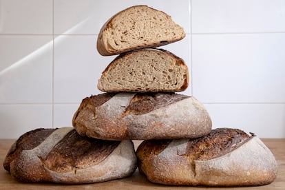 El pan de miso es uno de los más característicos del obrador.