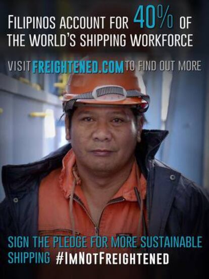 El 40% de los trabajadores a bordo de los cargueros son filipinos porque salen baratos y saben inglés.