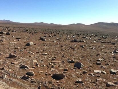 O deserto do Atacama é o lugar da Terra mais parecido com Marte.