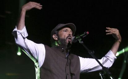 Juan Luis Guerra també va actuar a Madrid divendres.