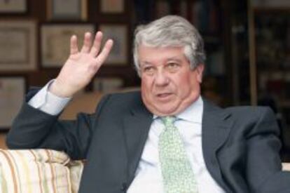 El presidente de la patronal madrileña Arturo Fernández.