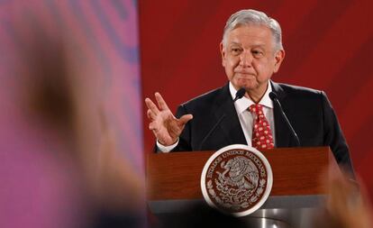 El presdente de México, Andrés Manuel López Obrador, en Ciudad de México el pasado 29 de mayo. 