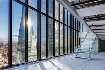 Torre Caleido, quinto rascacielos del 'skyline' madrileño que forma el complejo CTBA.