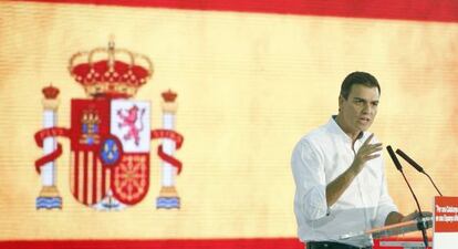 El secretario general del PSOE, Pedro Sánchez.