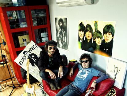 "Con tener una idea es suficiente para hacer una canción", aseguran Rubén y Leiva, componentes del dúo Pereza.