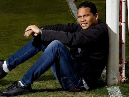 Bacca, el pasado lunes en la ciudad deportiva del Sevilla. 