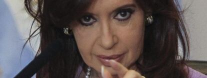 La presidenta argentina, Cristina Fernández.