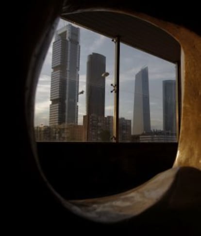 Vista de 'las cuatro torres' de Madrid