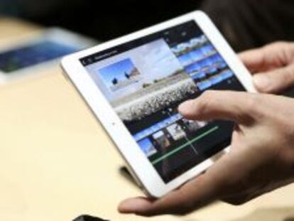 Fotograf&iacute;a de un iPad
