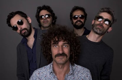 Los componentes del grupo Muñeco Vudú.