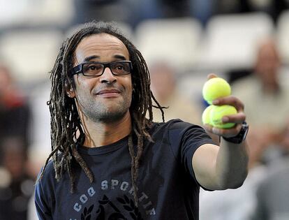 El extenista francés Yannick Noah.