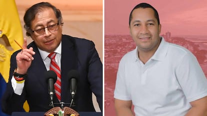Gustavo Petro y José Ramiro Bermúdez Cotes