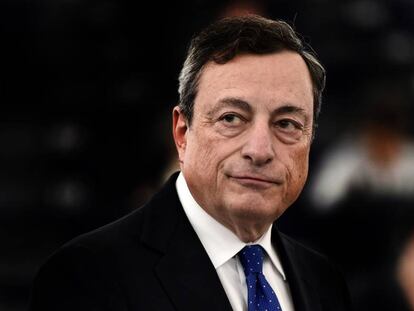 El presidente del Banco Central Europeo, Mario Draghi.