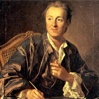 Denis Diderot retratado por Louis Van Loo (1767). Museo del Louvre.
