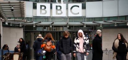 Oficinas de la BBC en Londres.