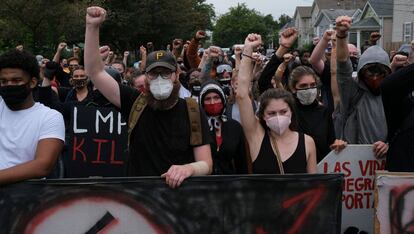 Protestas en Louisville, este miércoles.