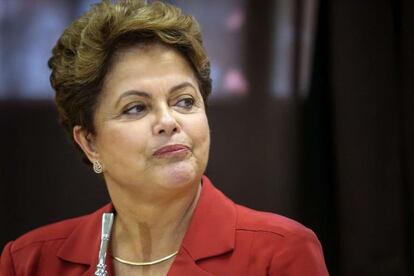 La presidenta de Brasil Dilma Rousseff
