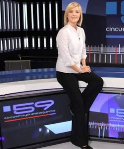 La presentadora de '59 segundos', María Casado, moderará el debate a cinco bandas en la cadena pública.