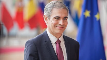 El secretario de Estado para Asuntos Europeos, Fernando Sampedro, este viernes en Bruselas.