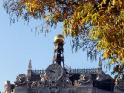 Fachada del Banco de Espa&ntilde;a