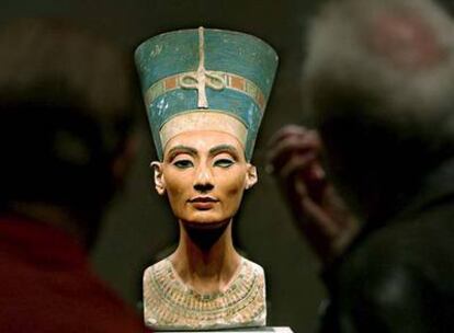 El busto de la reina Nefertiti, en una foto de 2005.