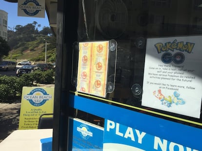 'Pokémon Go' promocionado en las calles de San Francisco, EEUU.