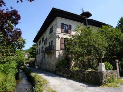 Itzea, casa familiar de los Baroja en Vera de Bidasoa (Navarra).