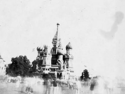 La catedral de San Basilio, retratada en una de las imágenes recogidas por las 'fotolateras' en su reciente campaña en Moscú.