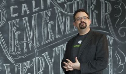 Phil Libin, creador de Evernote, una aplicaci&oacute;n con cinco a&ntilde;os de vida.