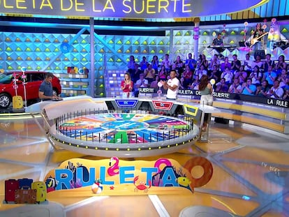 Uno de los programas de verano de 'La ruleta de la suerte'.