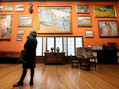 Una sala del Museo Sorolla de Madrid. 