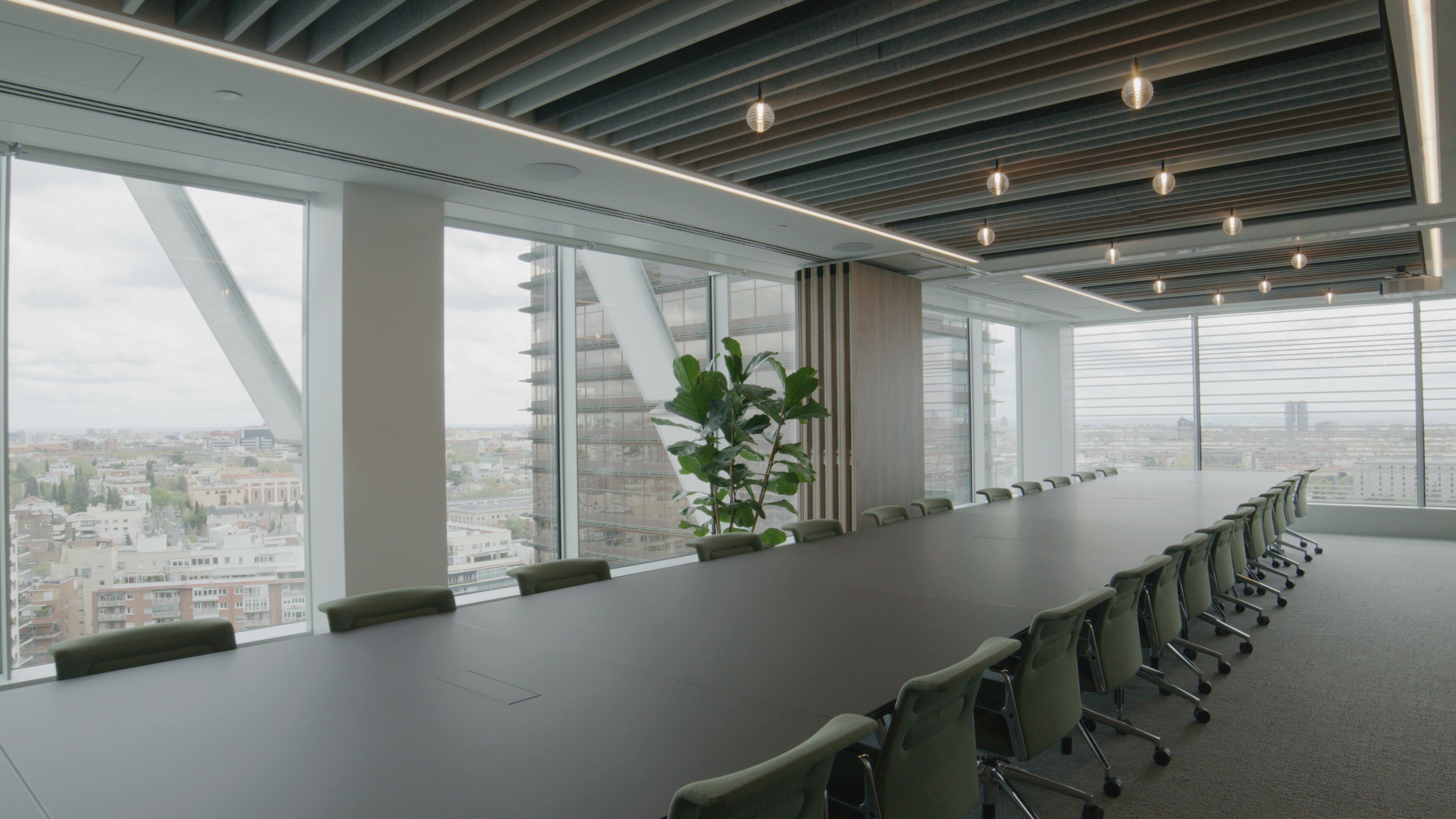 Interior de la nueva sede de Hogan Lovells en Paseo de la Castellana 77