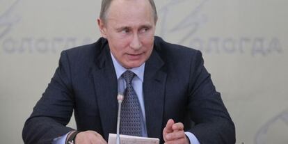El presidente ruso Vladímir Putin el pasado 7 de marzo.