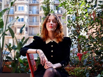 La escritora y crítica cultural Lucía Lijtmaer, en Barcelona.