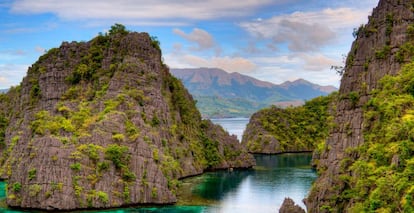 La isla filipina de Corón, en el archipiélago de las Calamianes, al norte de Palawan.