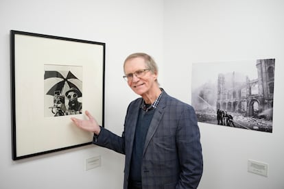 El hijo de Lee Miller, Antony Penrose, en la exposición de fotos de su madre en FotoNostrum