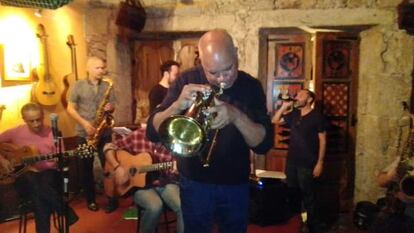 'Jam session' en O Galo do Vento.