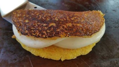 Vaya pinta tienen las cachapas