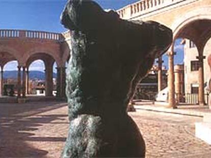 Las esculturas son parte del paisaje al aire libre del nuevo Palau March Museu, en Palma de Mallorca.